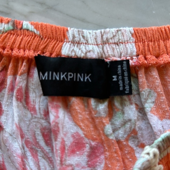 MINPINK Off Shoulder Floral Top - Picture 4 of 4